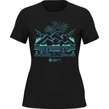 Camping Lines T-Shirt for Women
